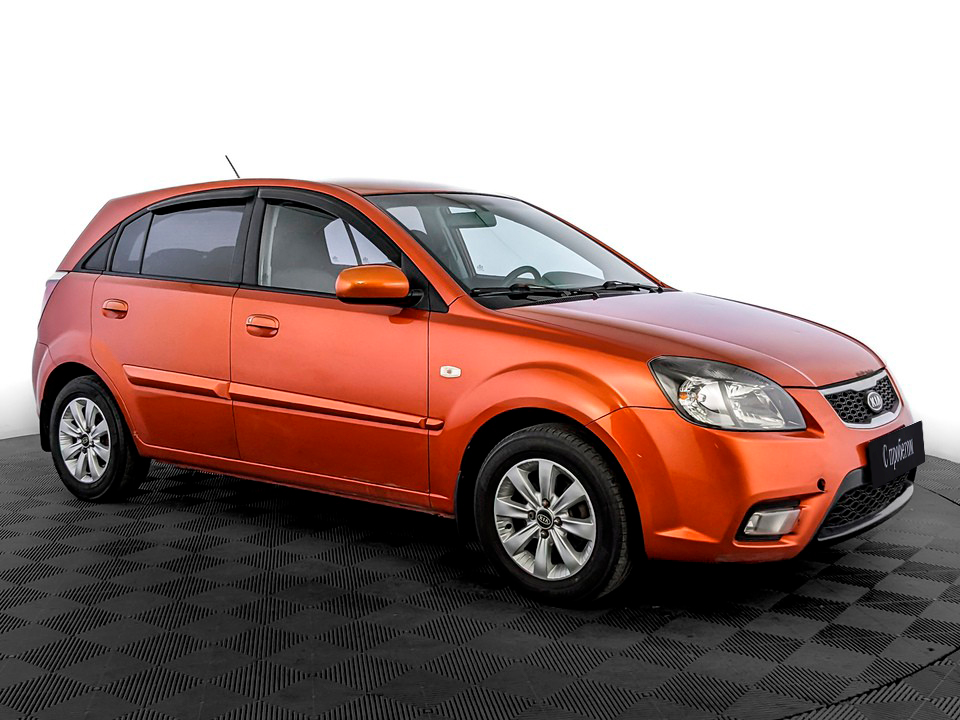 Kia Rio Оранжевый, 2011, 241 260 км