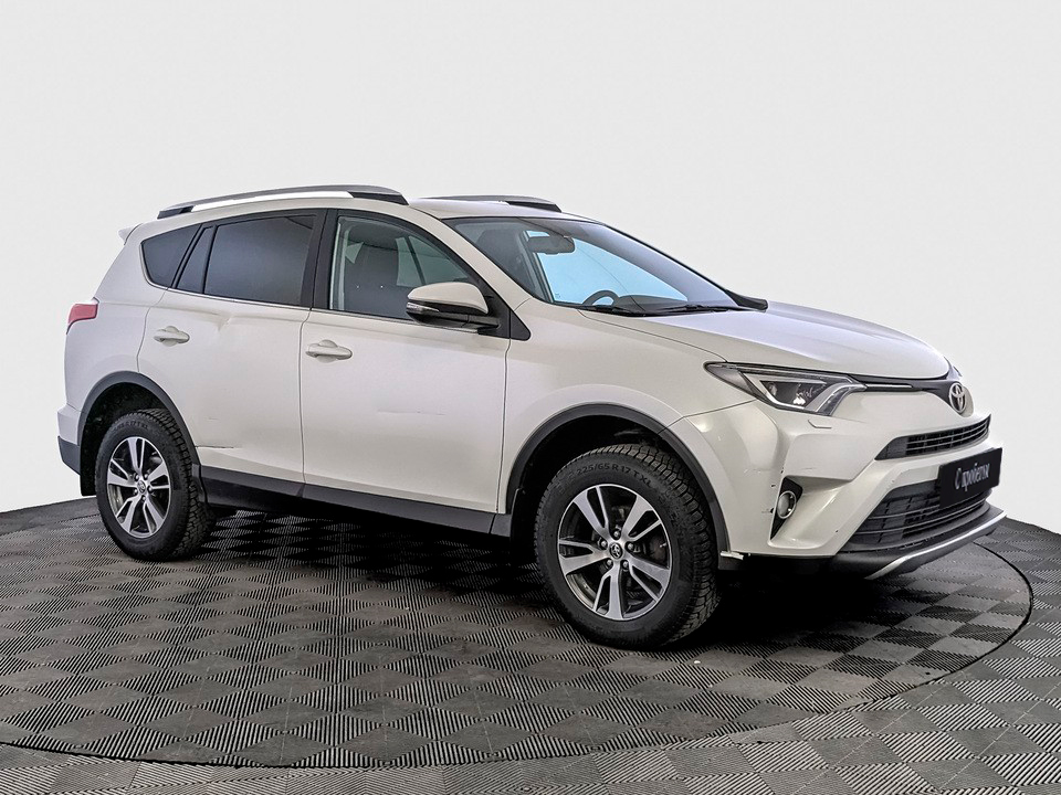 Toyota RAV4 Белый, 2018, 139 740 км