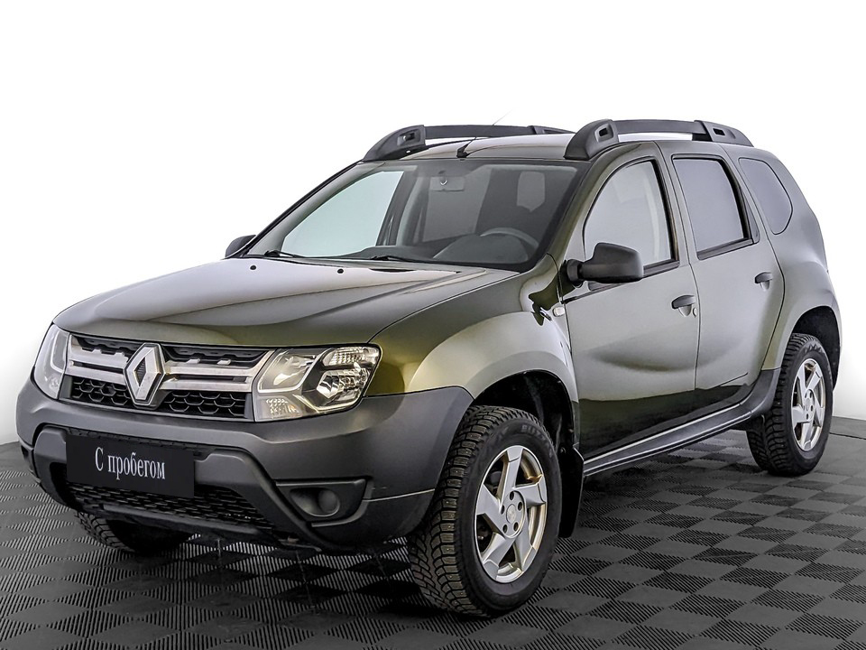 Renault Duster Зеленый, 2016, 109 461 км