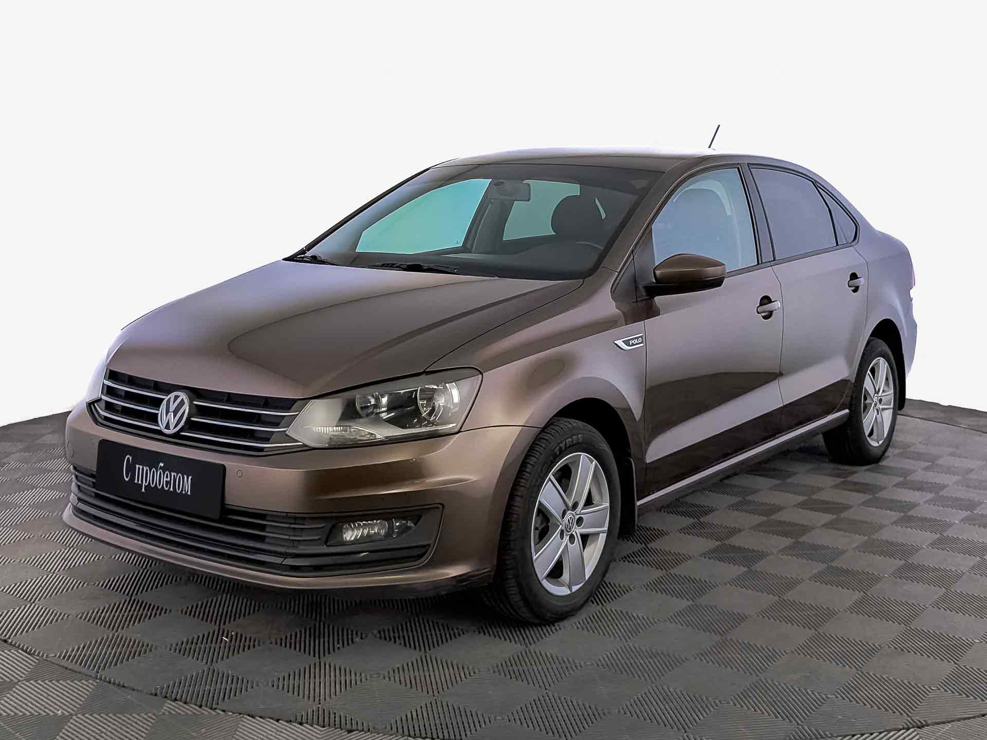 Volkswagen Polo Коричневый, 2018, 133 000 км