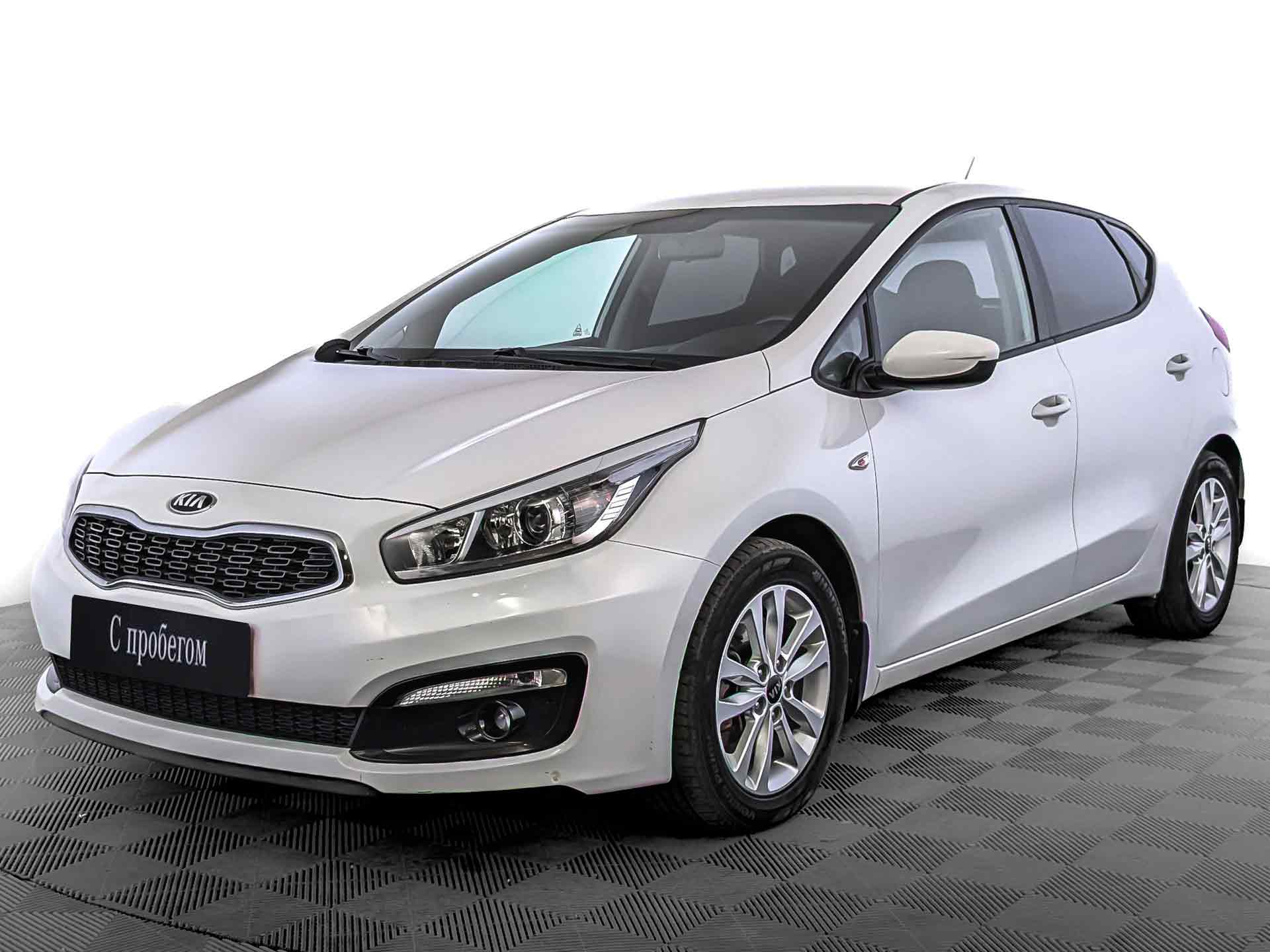 Kia Ceed Белый, 2016, 85 740 км