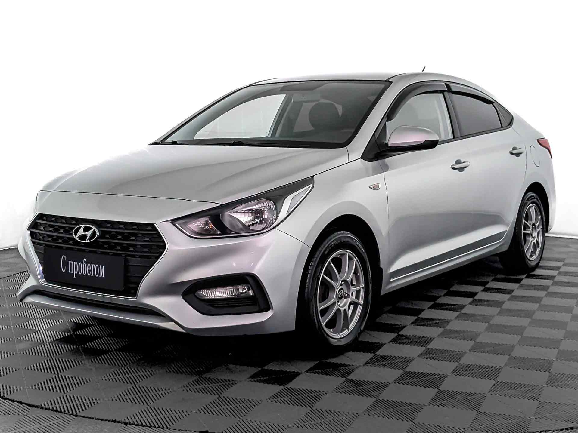 Hyundai Solaris Серебристый, 2019, 87 771 км