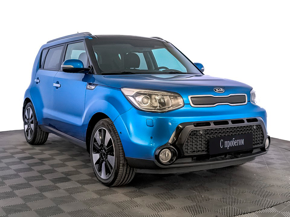 Kia Soul Синий, 2016, 119 600 км