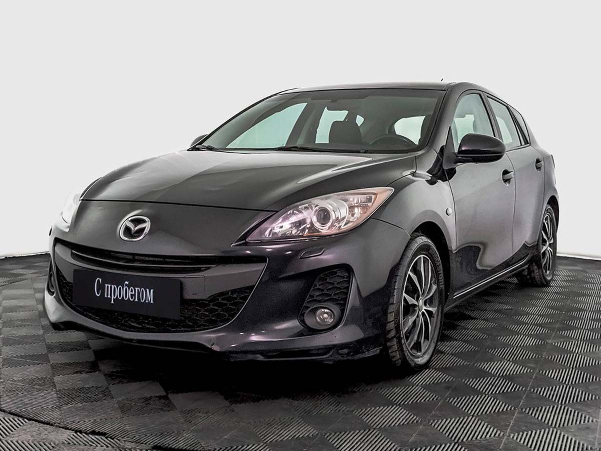 Mazda 3 Черный, 2012, 151 347 км