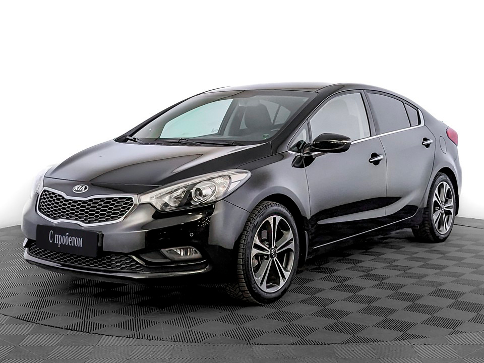 Kia Cerato Черный, 2013, 102 393 км