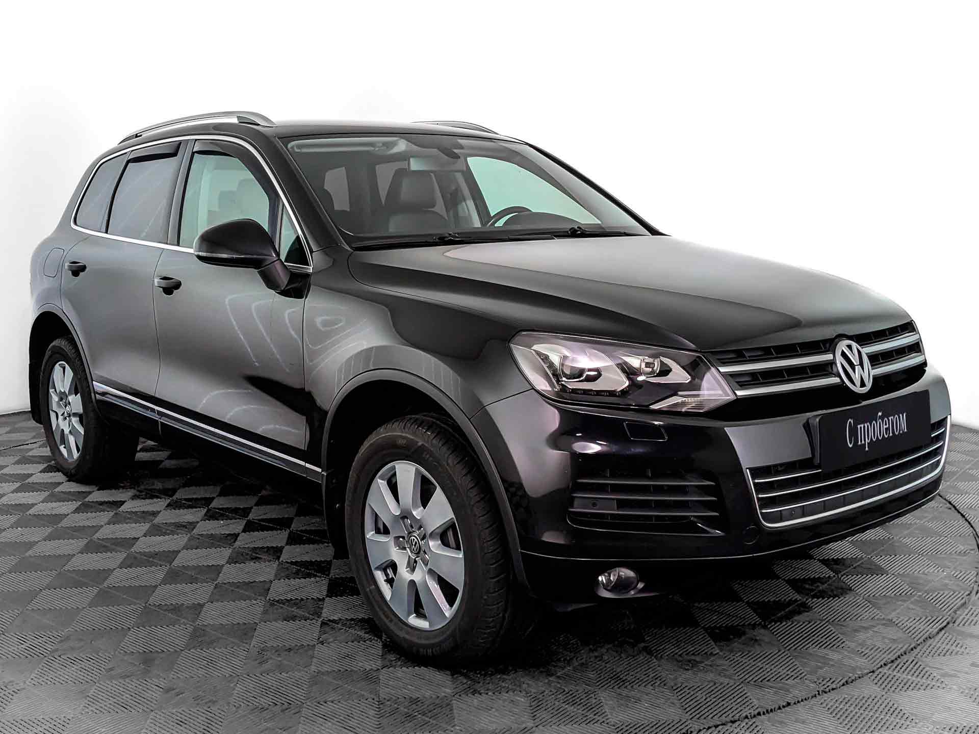 Volkswagen Touareg Черный, 2013, 167 466 км