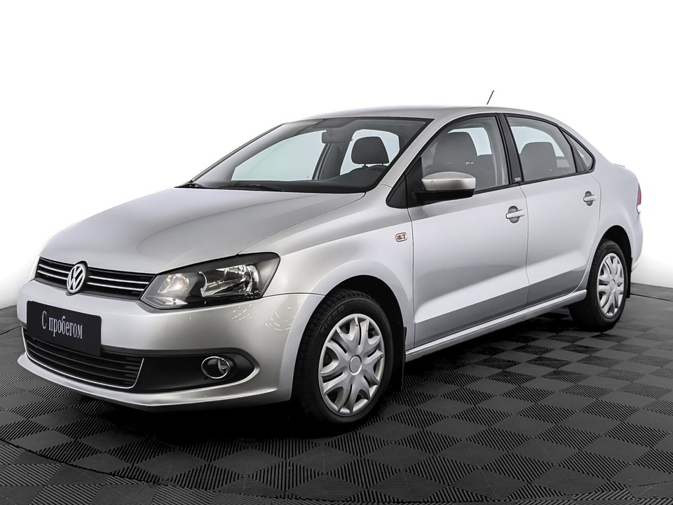 Volkswagen Polo Серебряный, 2015, 132 523 км