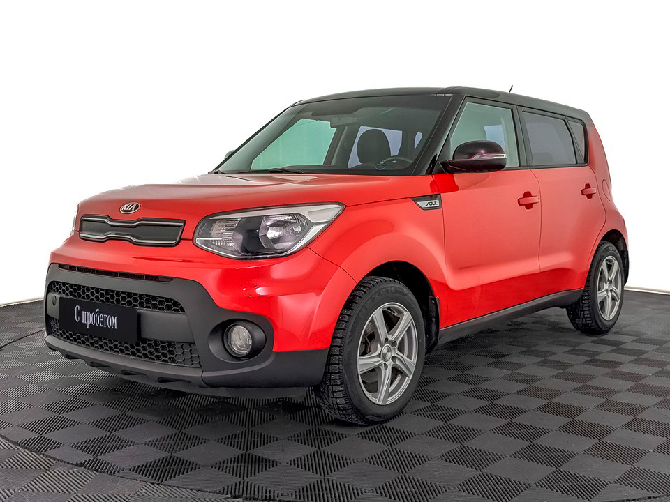 Kia Soul Красный, 2017, 128 876 км