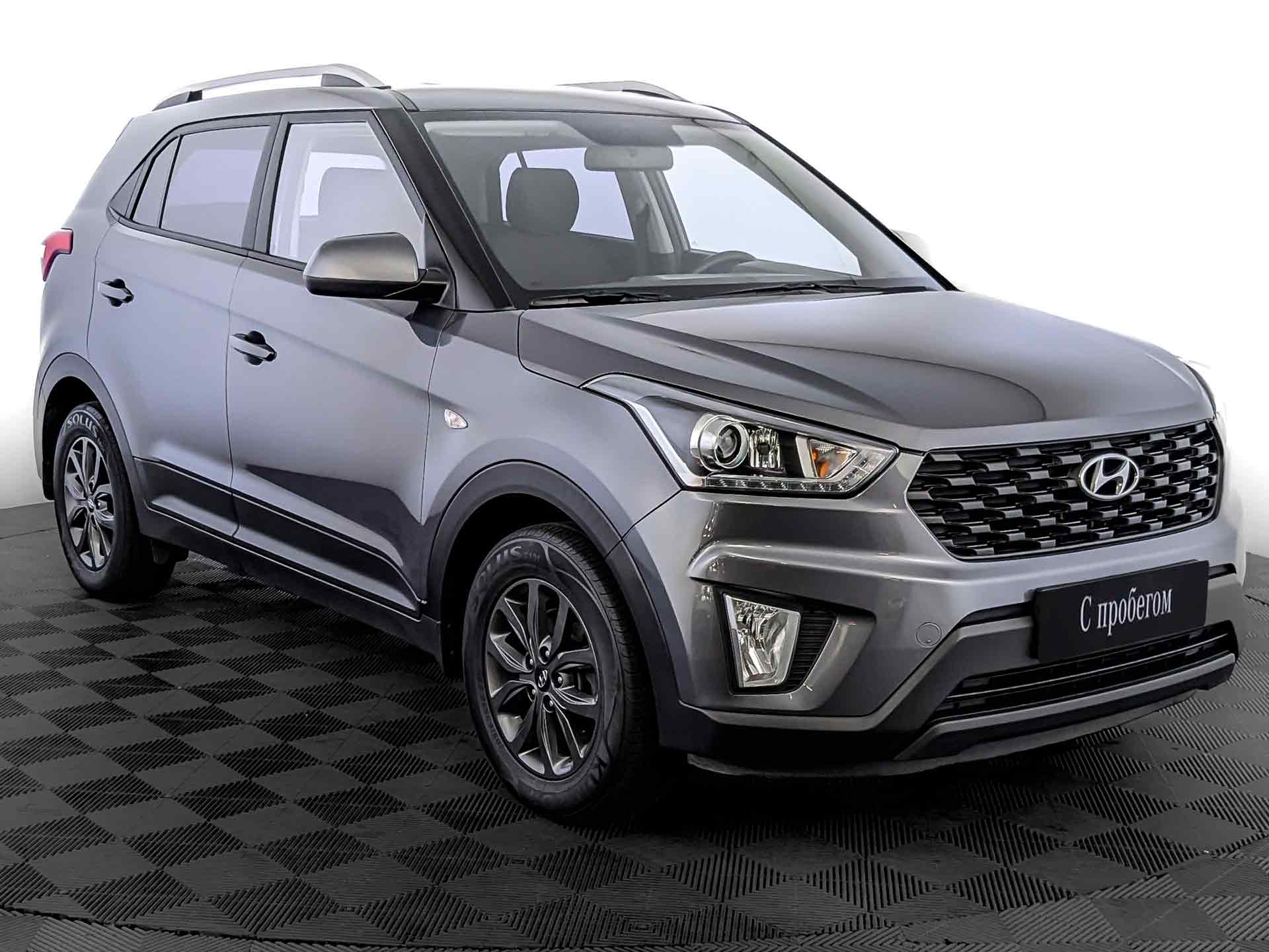 Hyundai Creta Серый, 2021, 62 085 км