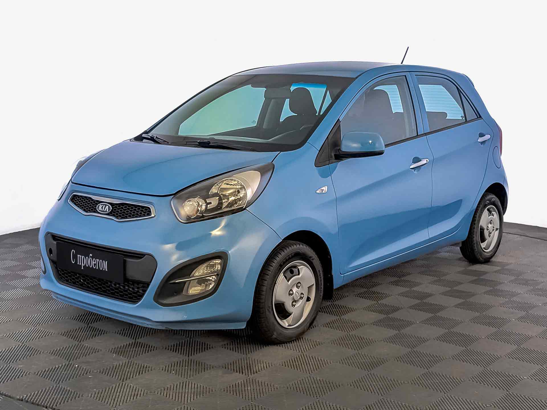 Kia Picanto Голубой, 2011, 94 400 км