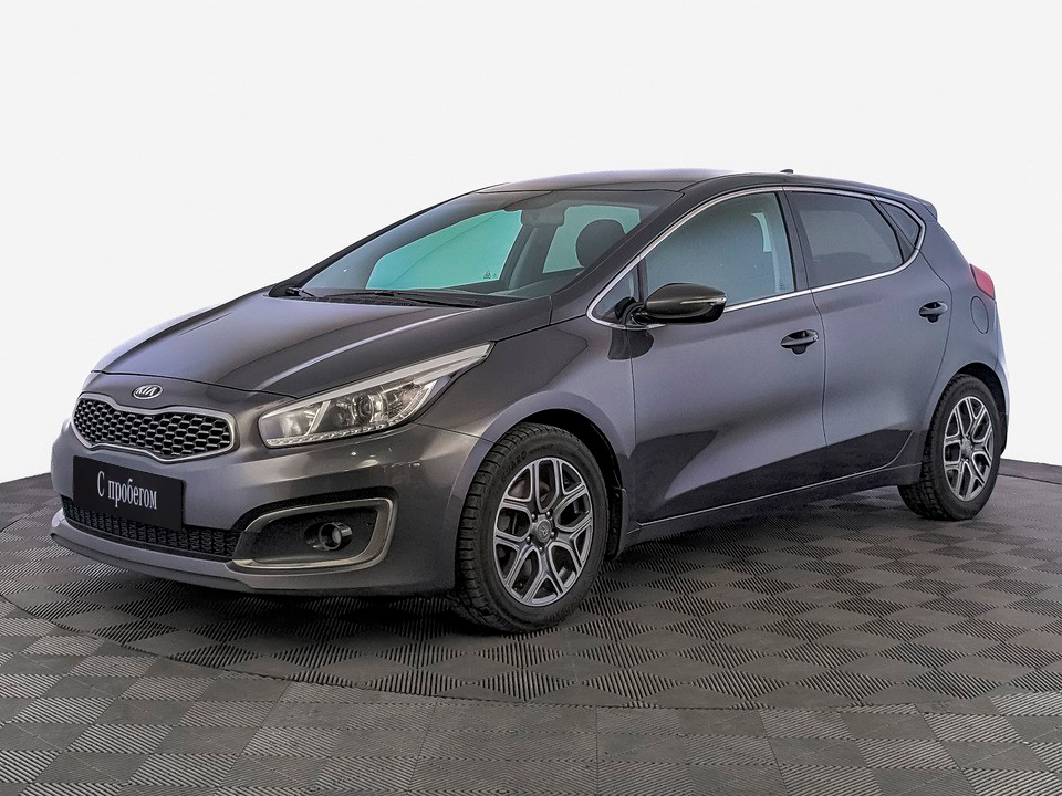 Kia Ceed Серый, 2017, 159 354 км