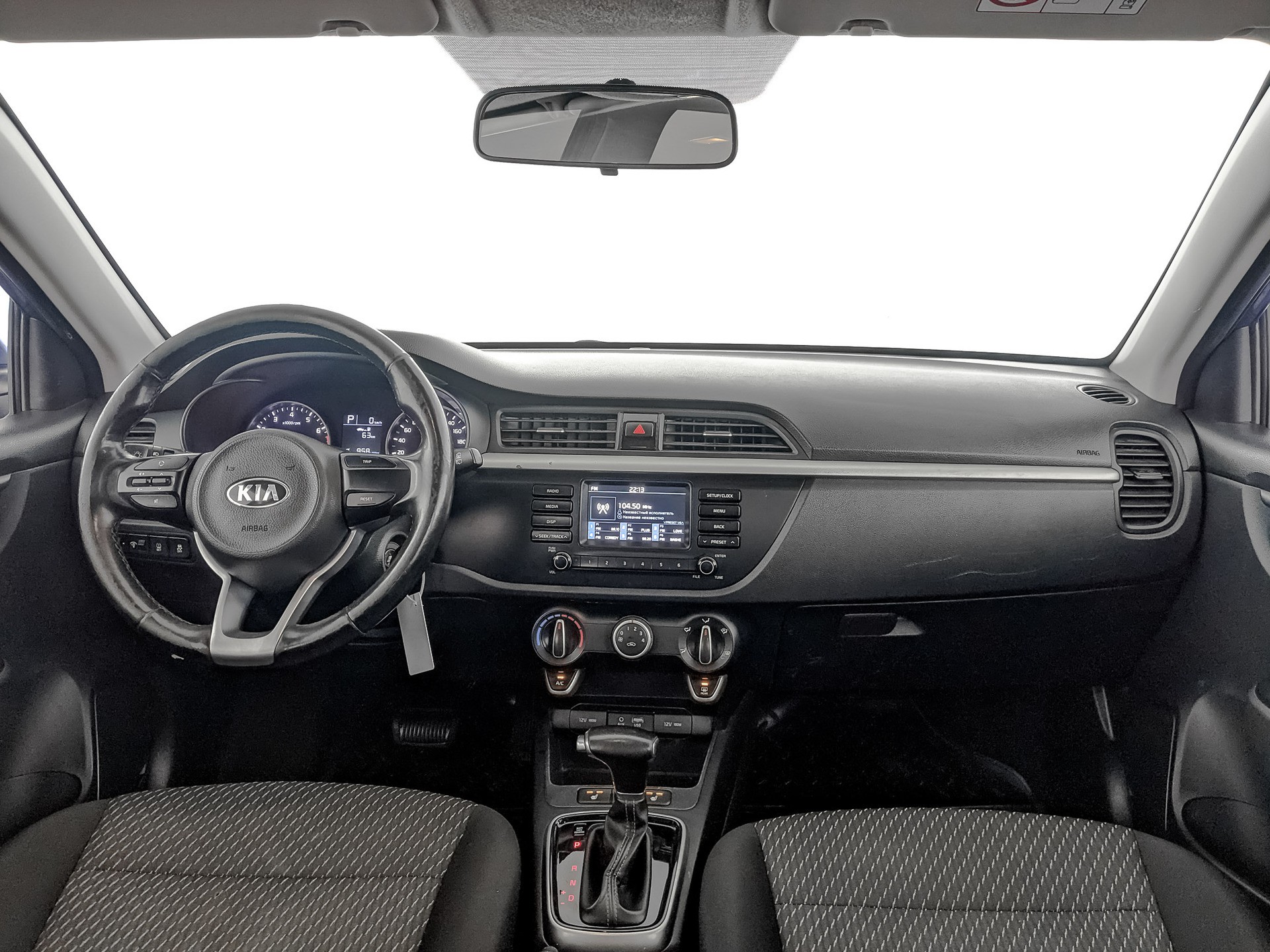 Kia Rio Синий, 2019, 184 808 км