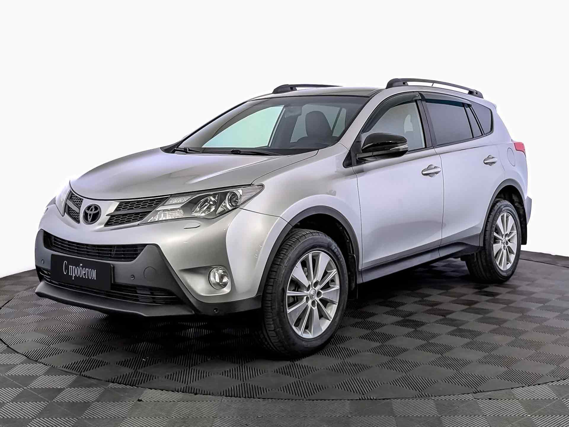 Toyota RAV4 Серебристый, 2014, 90 866 км