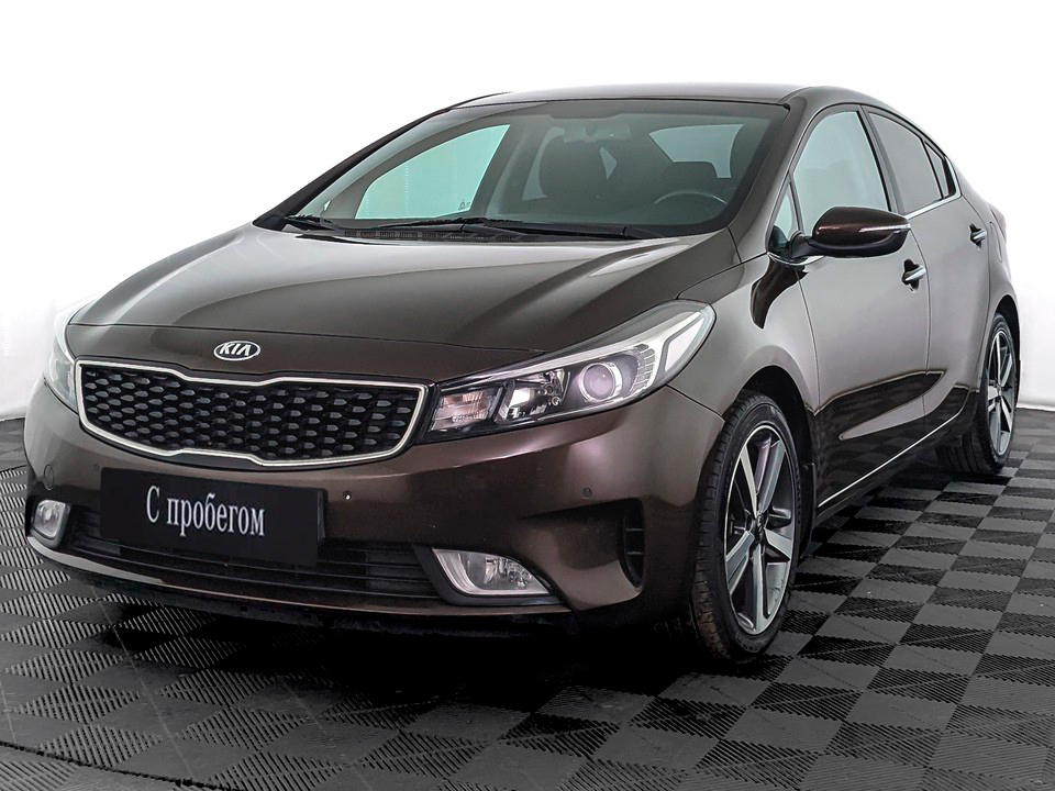 Kia Cerato Коричневый, 2017, 68 889 км