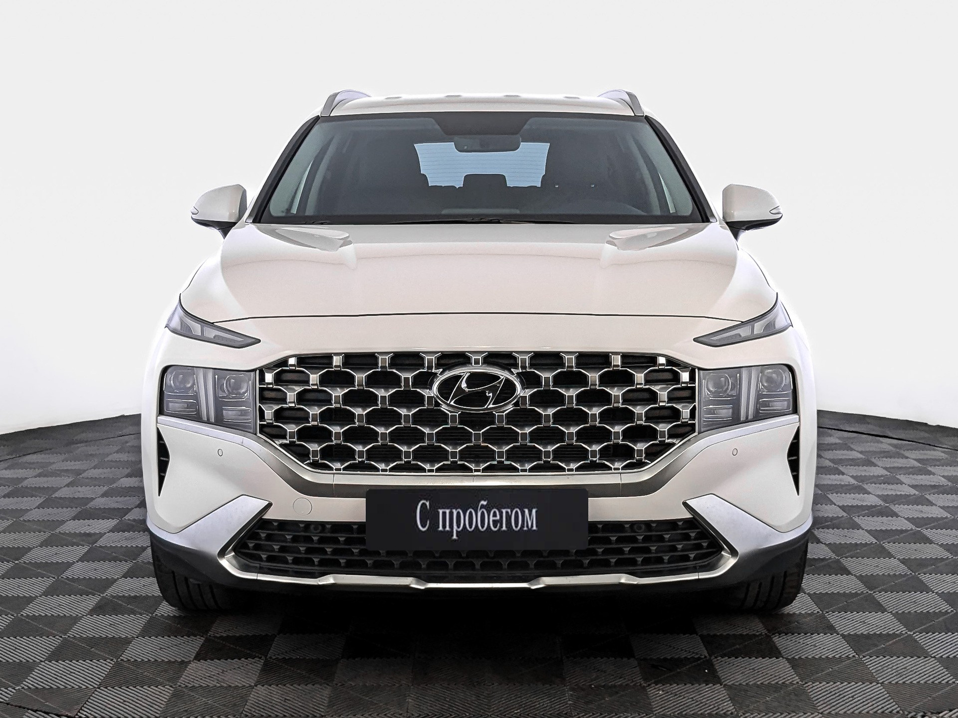 Hyundai Santa Fe Белый, 2021, 52 210 км