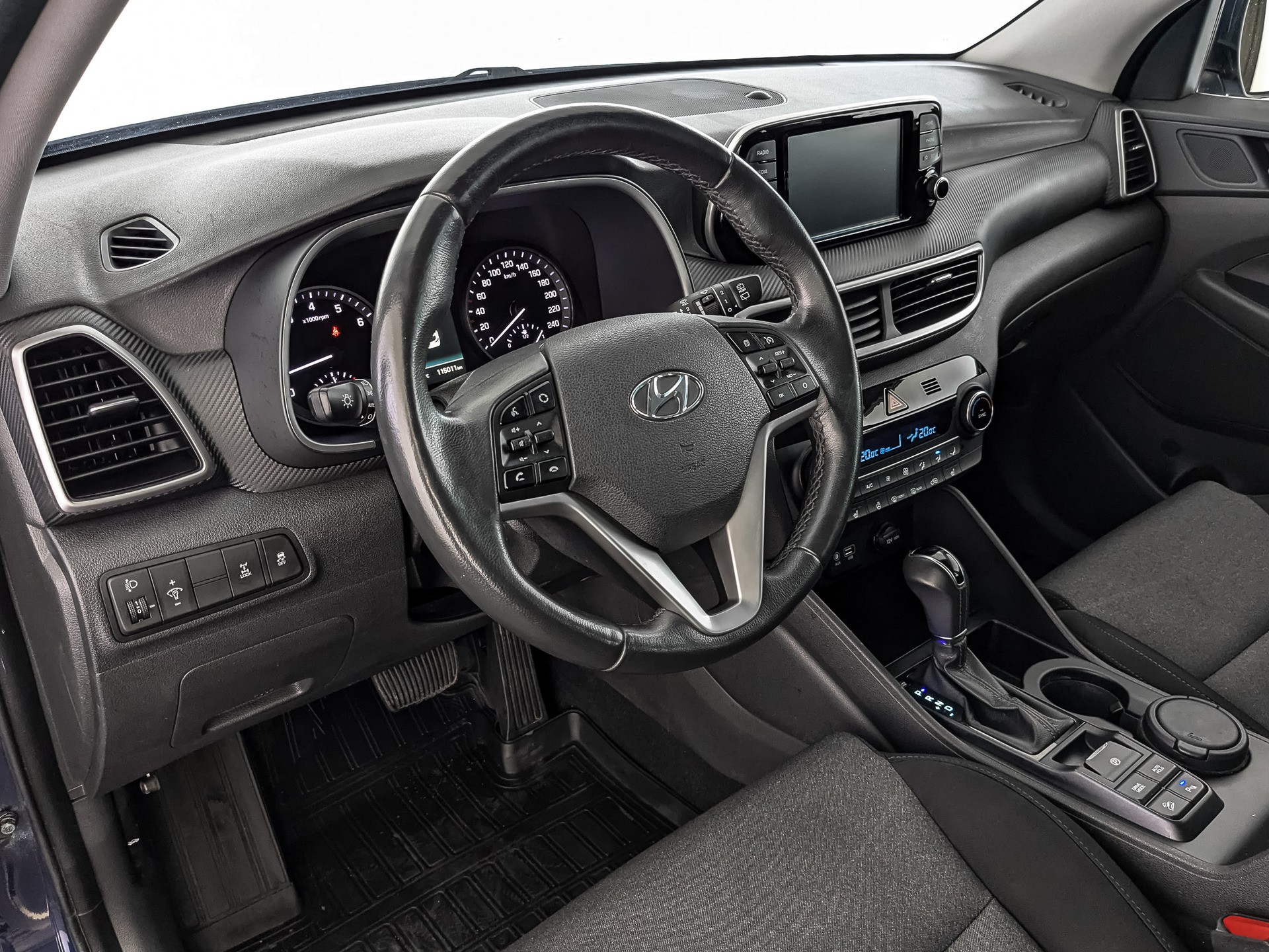 Hyundai Tucson Синий, 2018, 115 000 км