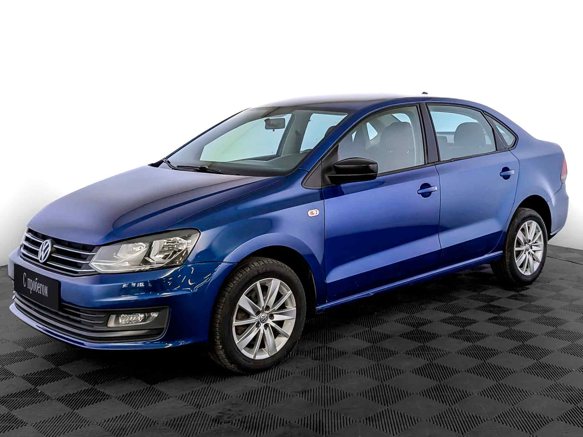 Volkswagen Polo Синий, 2019, 154 909 км