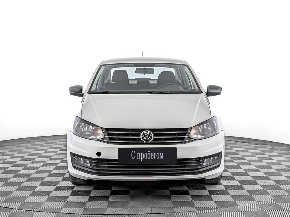 Volkswagen Polo Белый, 2019, 93 218 км