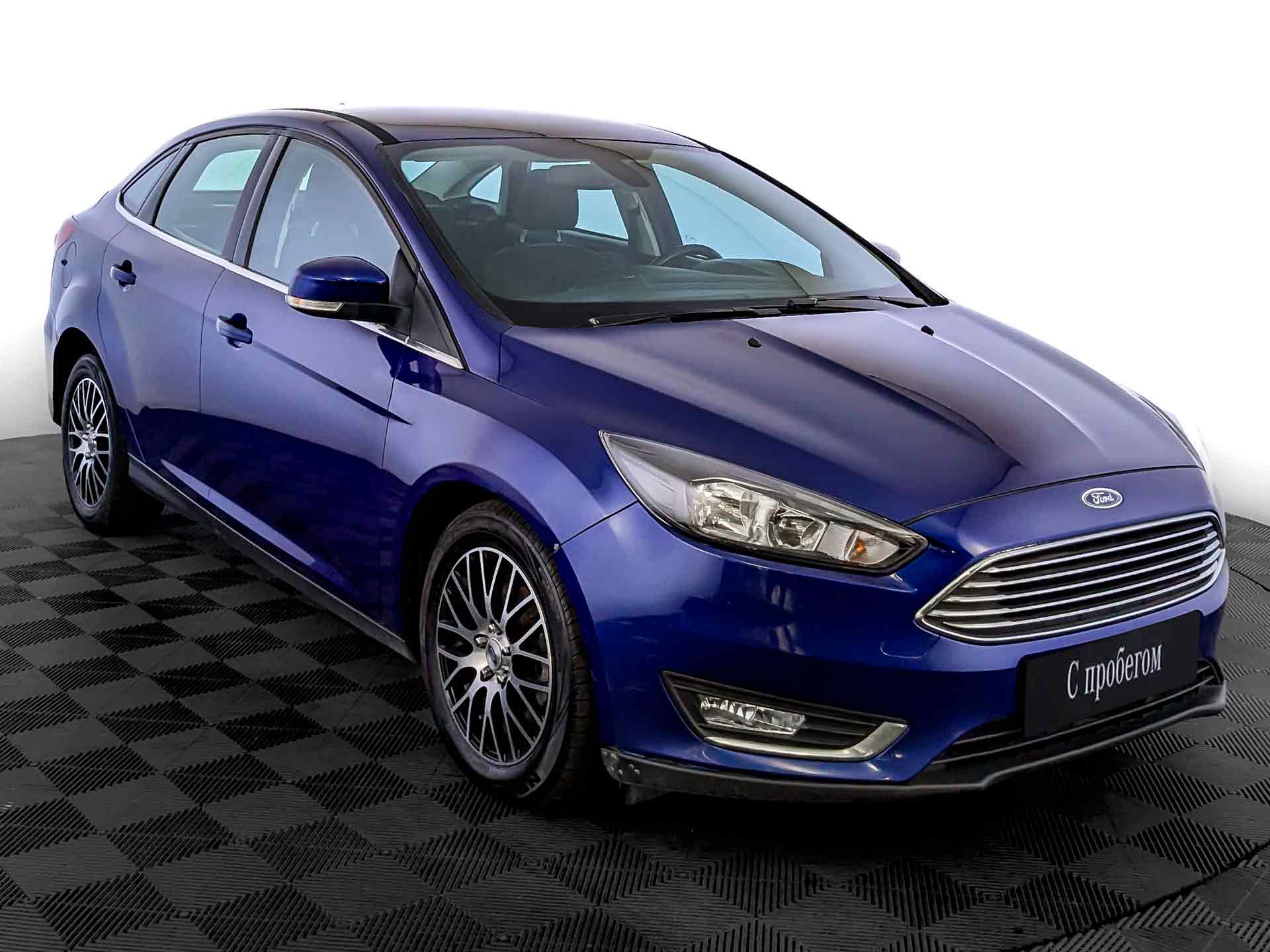 Ford Focus синий, 2017, 165 130 км