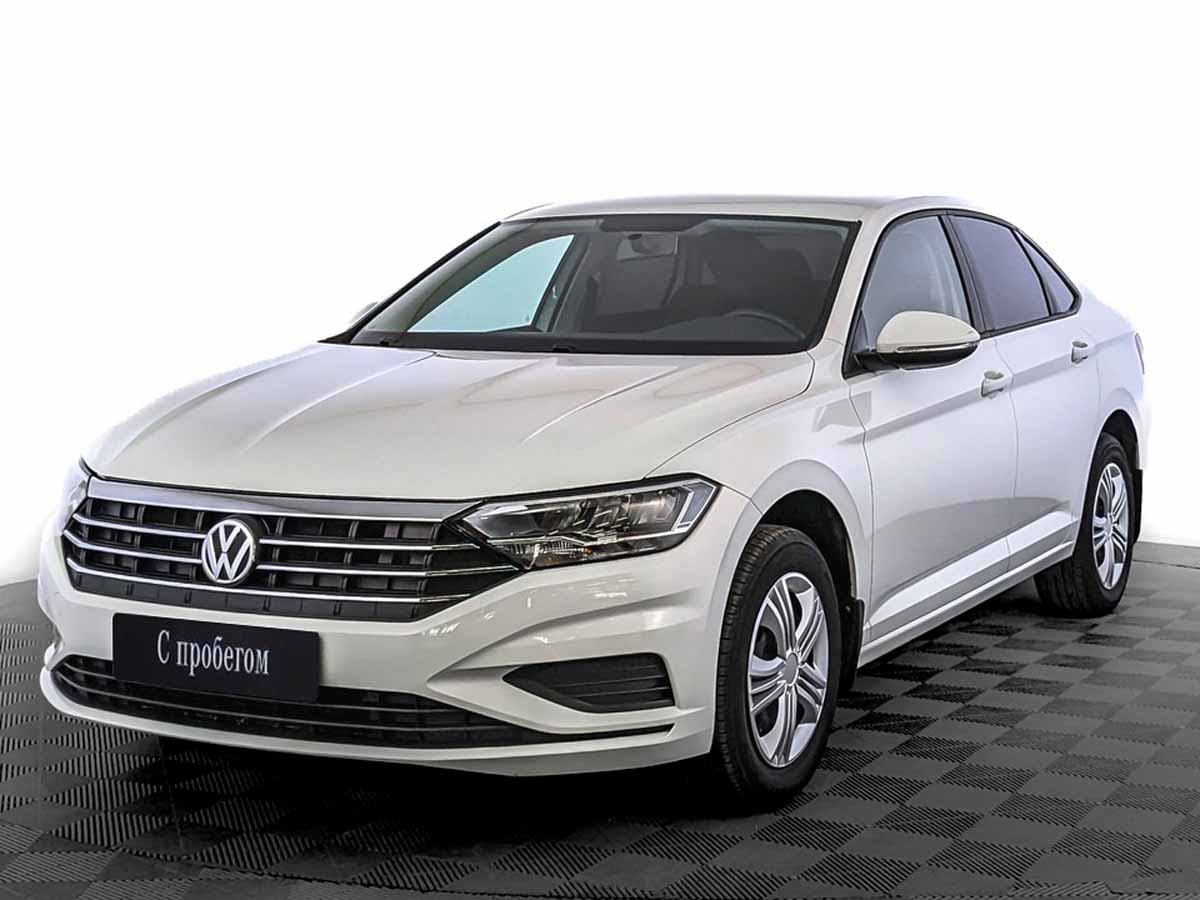 Volkswagen Jetta белый, 2020, 56 305 км