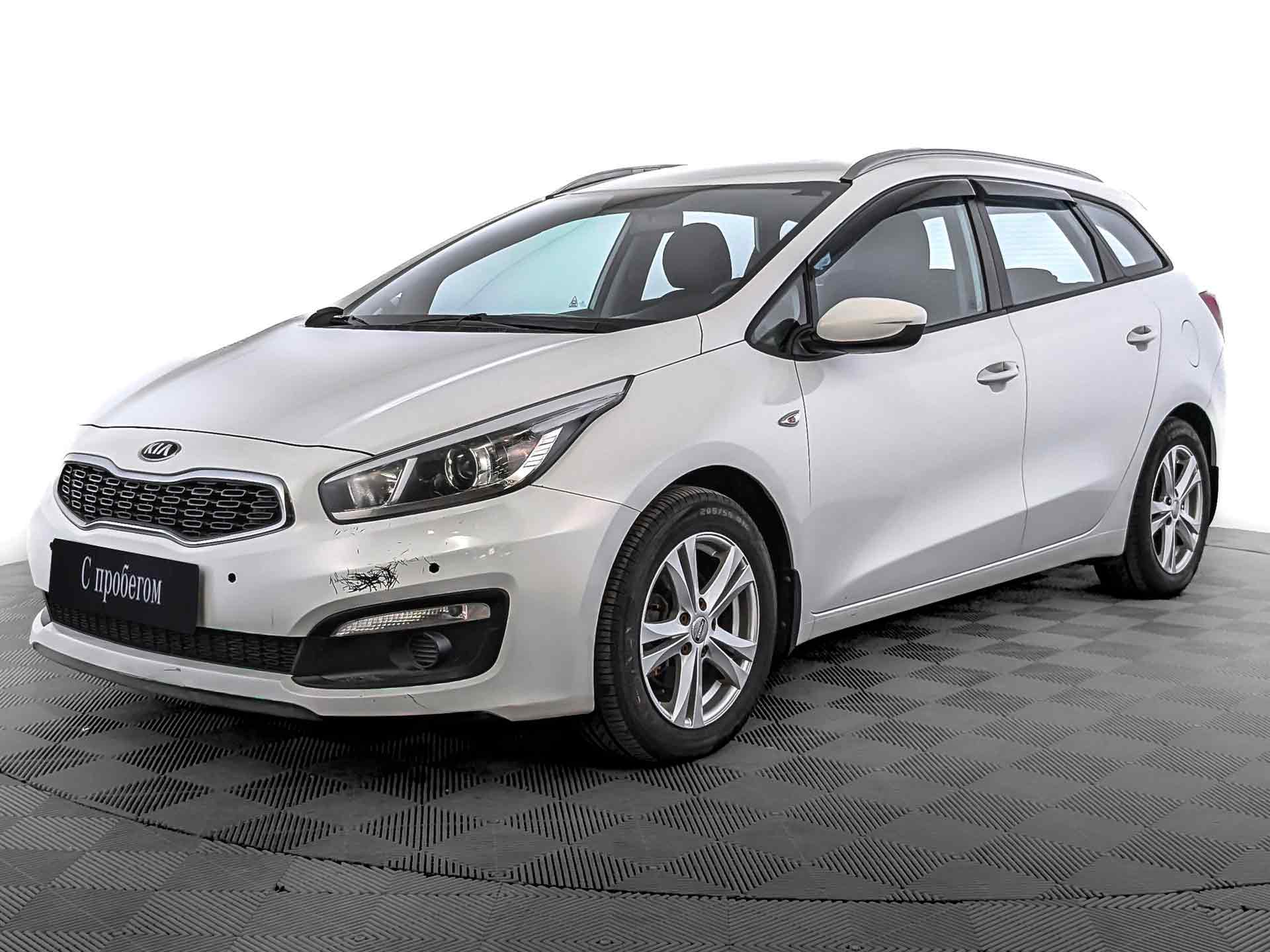 Kia Ceed Белый, 2017, 94 663 км