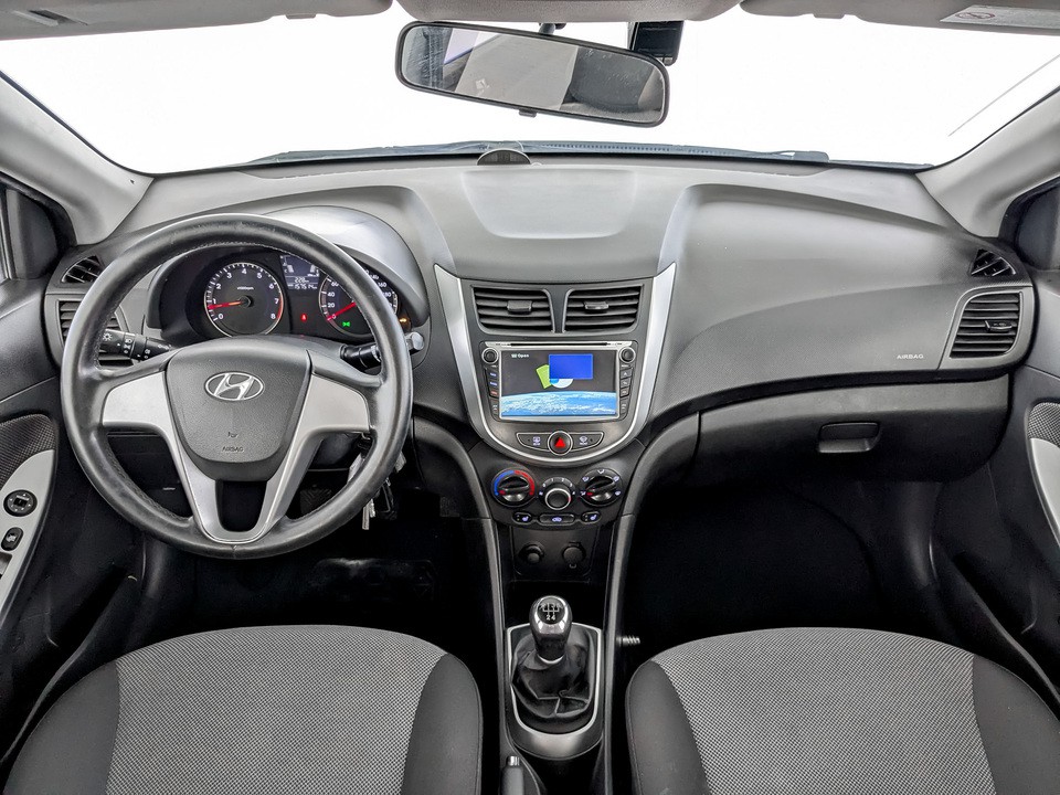 Hyundai Solaris Синий, 2011, 157 516 км