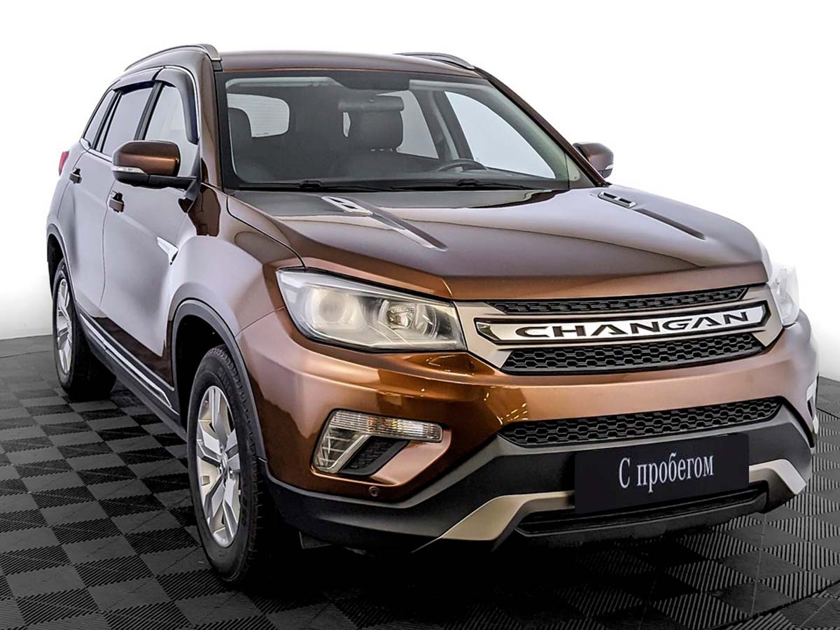 Changan CS75 коричневый, 2019, 107 278 км